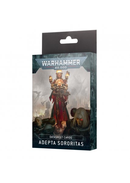 40K: Adepta Sororitas - DATASHEET CARDS